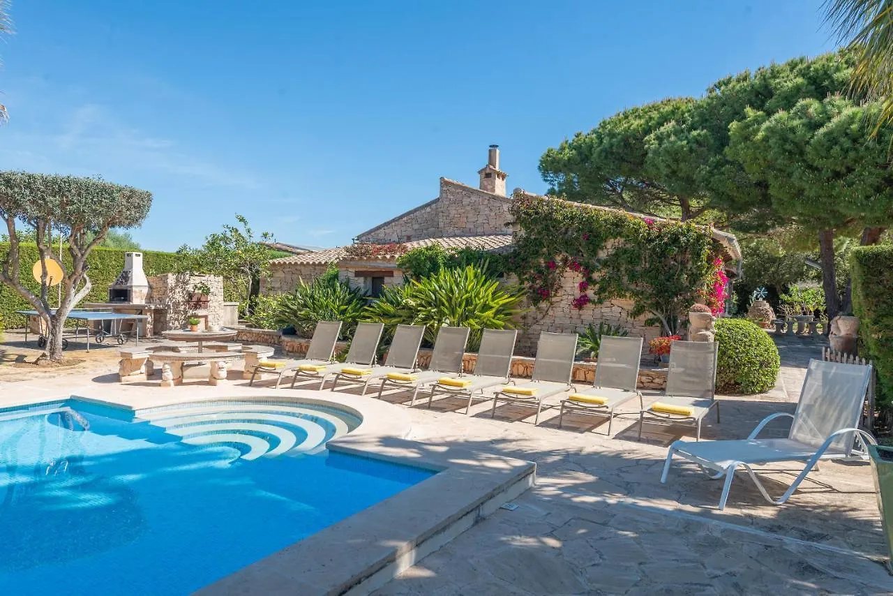 New! Villa Ses Rodes, Pool, Wifi, Bbq, Jacuzzi Portocolom  Spain